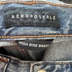 Aeropostale High Rise Baggy Jeans Womens Size 00 Short Relaxed Straight Leg Dad Photo 1