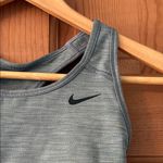 Nike Size Extra Small Dri-Fit Heathered Gray Sports Bra Photo 1