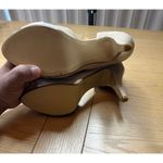 Nine West  Women's Peep Toe Stiletto Heels  Beige Size 10 Photo 12