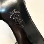 J.Crew  black elegant ankle strap heels size 7 1/2 Photo 6