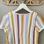 Madewell  Blakley Striped Sweater Tee Sz XS Photo 6