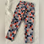 Lands' End  Women's Mid Rise‎ Pull On Chino Ankle Pants Patchwork Print Size 6 Photo 1
