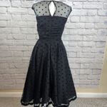 Collectif Vintage London NWT Women's Faye Polka Dot Swing Rockabilly Dress XS Black Photo 5