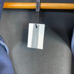 Chico's Zenergy Scuba Contrast Jacket Navy Blue Stretch Athleisure Women 3 XL New Photo 11