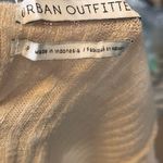 Urban Outfitters  ribbed strechy cream v neck t-shirt sp Photo 3