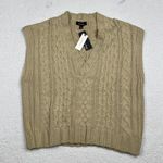 Anthropologie Cable Knit Sweater Vest Photo 0