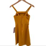 B Darlin B. Darlin Dress Yellow Bodycon Belted Retro Y2K Size 1/2 New Photo 3