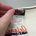 Harley Cropped VNeck TShirt Beige Size Large Photo 2