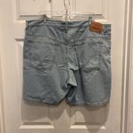 Levi's Vintage Levi’s Light Wash High Rise Bermuda Jean Shirts Size 20W Photo 2