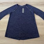 COIN 1804 ( Los Angeles) Women's Blue Long Sleeve Top Size L Photo 0