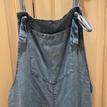 ZARA light soft cotton denim overalls Photo 2