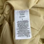 Farm Rio NWOT  Linen Sand 3d Flower Midi Dress Size L Photo 8