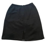 Michael Kors Size 10 Italian‎ Wool Black Pencil Skirt Photo 0