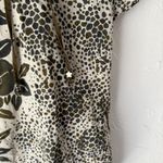 Koi by Kathy Peterson Y2k Scrub XS Floral Animal Print Short Sleeve Top Nursing Green Photo 3