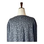 Z Supply  Shirt Women XS Gray‎ Black Leopard Weekender Tunic Top NWT Athleisure Photo 7
