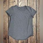 Lululemon  Love Crew III Hype Stripe Black White Sz. 6 Photo 1