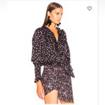 Magda Butrym Sofia Skirt in Black and Pink Floral Size 38 Photo 1