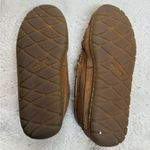 L.L.Bean Shearling Lined Suede Moccasin Slippers Photo 2