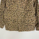 Frame  Cheetah Cargo Print Service Jacket Size XS Photo 4