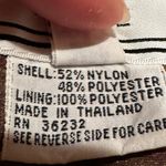 Gallery J. Double Breasted Brown/Green Metallic Paisley Trench Coat Sz 7/8 P Photo 13