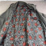 London Fog  Womens 6 Trench Coat Classic Double Breasted Belted Green USA Vintage Photo 5