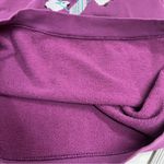 Women’s M Purple Sweater w/Heart sheep Design embroidery distressed comfy Size M Photo 7