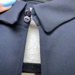 ZARA Dress Size Small Black Choker 3/4 Sleeve Loose Fit Career Office Siren Soft Photo 8