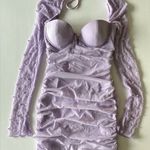 Oh Polly Embellished long sleeve in lilac dress Photo 0