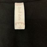 Altar'd State Altar’d State Black V Neck T Shirt Dress Short Sleeve Casual Soft Stretch Small Photo 4