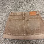 White Fox Boutique Whitefox Brown Denim Skirt  Photo 1