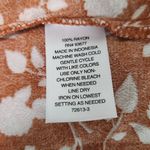 a.n.a  Orange Botanical Print Wrap Mini Dress Size XXL NWT Wrap Style Dress Photo 9