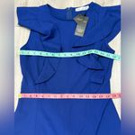 🆕 Auxo Chic Royal Blue Ruffle Jumpsuit Size M Size M Photo 2