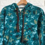 Fox Girls revolution skull zip hoodie peacock teal size M medium NWT Blue Photo 1