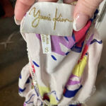 Yumi Kim  100% Silk Floral Flutter Sleeve Top Size‎ Small Photo 6