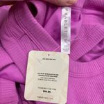 Fabletics  High Neck Ribbed Tank Top Sleeveless Electric Orchid Purple Size‎ 2X Photo 4