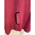 Exclusively Misook Women's Hot Pink Black Sweater Blazer Cardigan SIZE XL Photo 2