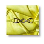 Jump  Apparel M Yellow Satin Bodycon Mini Dress Cowl Neck Party Cocktail Sexy Photo 5