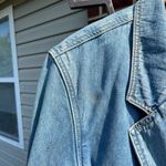 Vintage Lizwear Cotton Jean Jacket Women's 10 Blue Photo 2