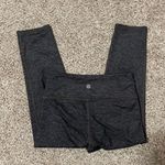 Athleta Gray Capri High Waisted Leggings Workout Size S Photo 1