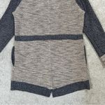 Anthropologie Dolan Women’s Zip Up Long Knit Sweater Jacket Drawstring Size M Brown Size M Photo 8