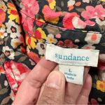 Sundance  Women’s Floral Button Down Shirt Longsleeve Lightweight Multicolor L Photo 9