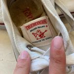 True Religion Sz 8 Converse Like Sneakers Distress Photo 3