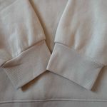 Cali 1850  Size L Cream/yellow Hoodie Dress with 'Good Vibes' Print Photo 5