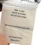 Fig and Flower Sheer Floral Paisley Button Down Blouse Womens sz M Boho Cottage Black Size M Photo 4