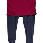 Lucy Pranayama Skirted Leggings Red/Gray Women's Size X Photo 0