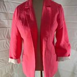 Tea & Cup Women's Neon Pink Blazer Jacket Photo 0
