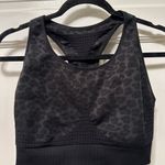 Sweaty Betty ‎ Black Leopard Stamina Sports Bra Photo 1