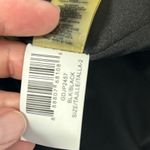 Guess  Vintage Black Pleather Mini Dress Size 2 Sleeveless Faux Leather Party Photo 11