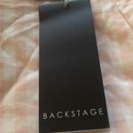 Backstage Cassidy check skirt Peach White new Photo 2