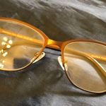 Brown Metal Eyeglasses Photo 0